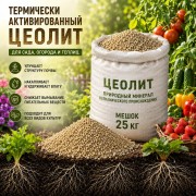 Цеолит Термофракция 1-3 мм Цеолит Термофракция 1-3 мм