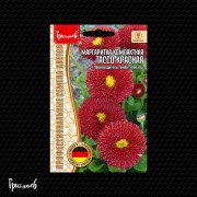 Маргаритка Тассо Красная компактная Маргаритка Тассо Красная компактная