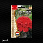 Пеларгония Булз Ай Красная зональная