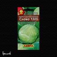 Капуста белокочанная Слава 1305